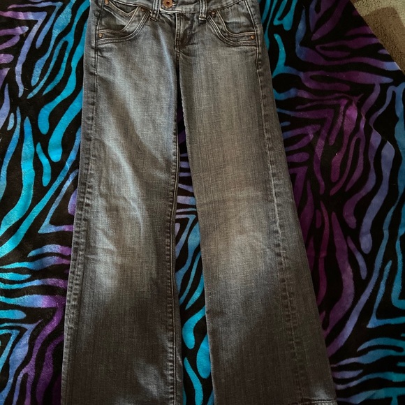 Express X2 flare wide leg jeans🦋🦋 - Picture 6 of 8